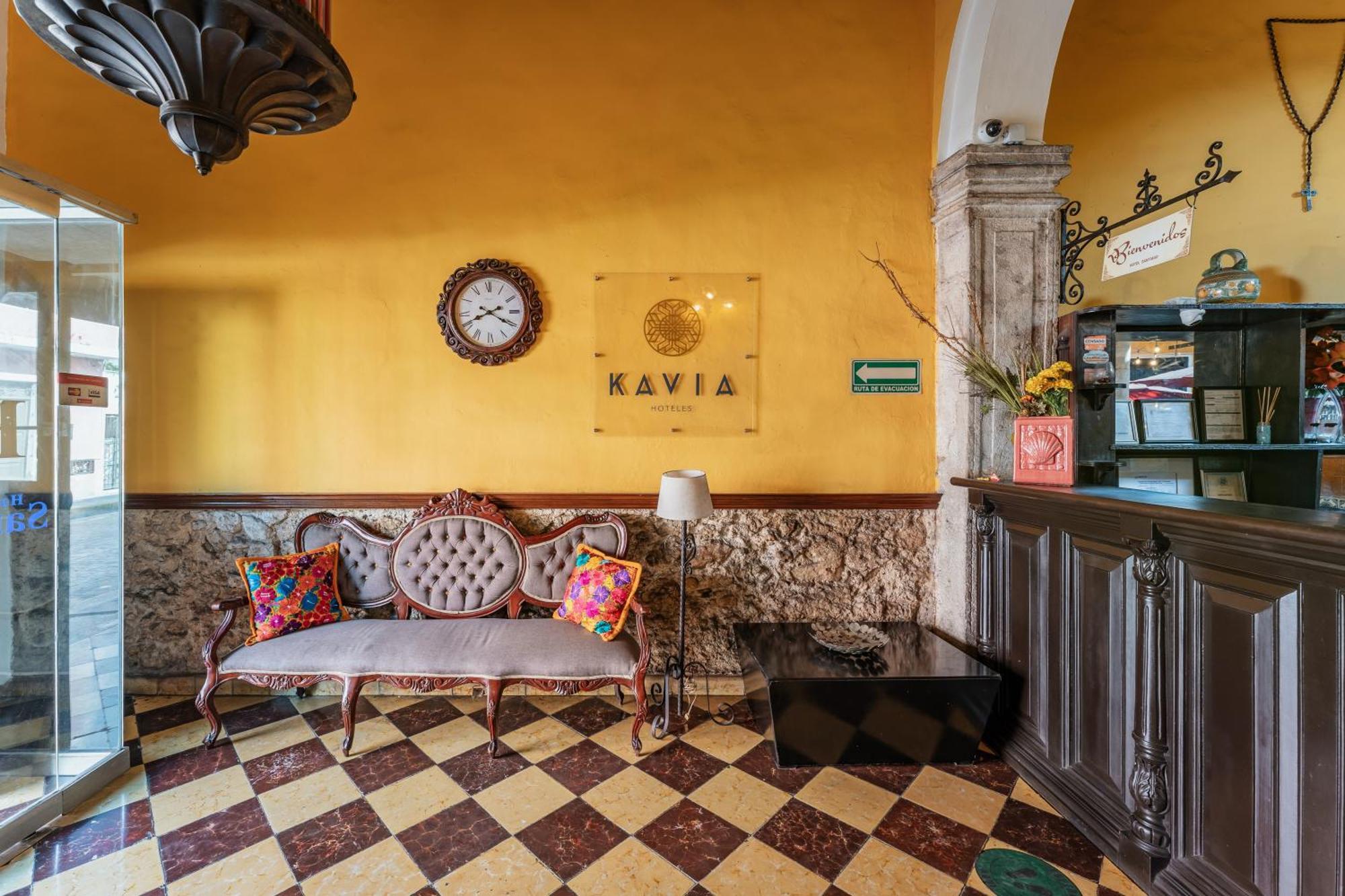 Hotel Santiago Merida Bagian luar foto