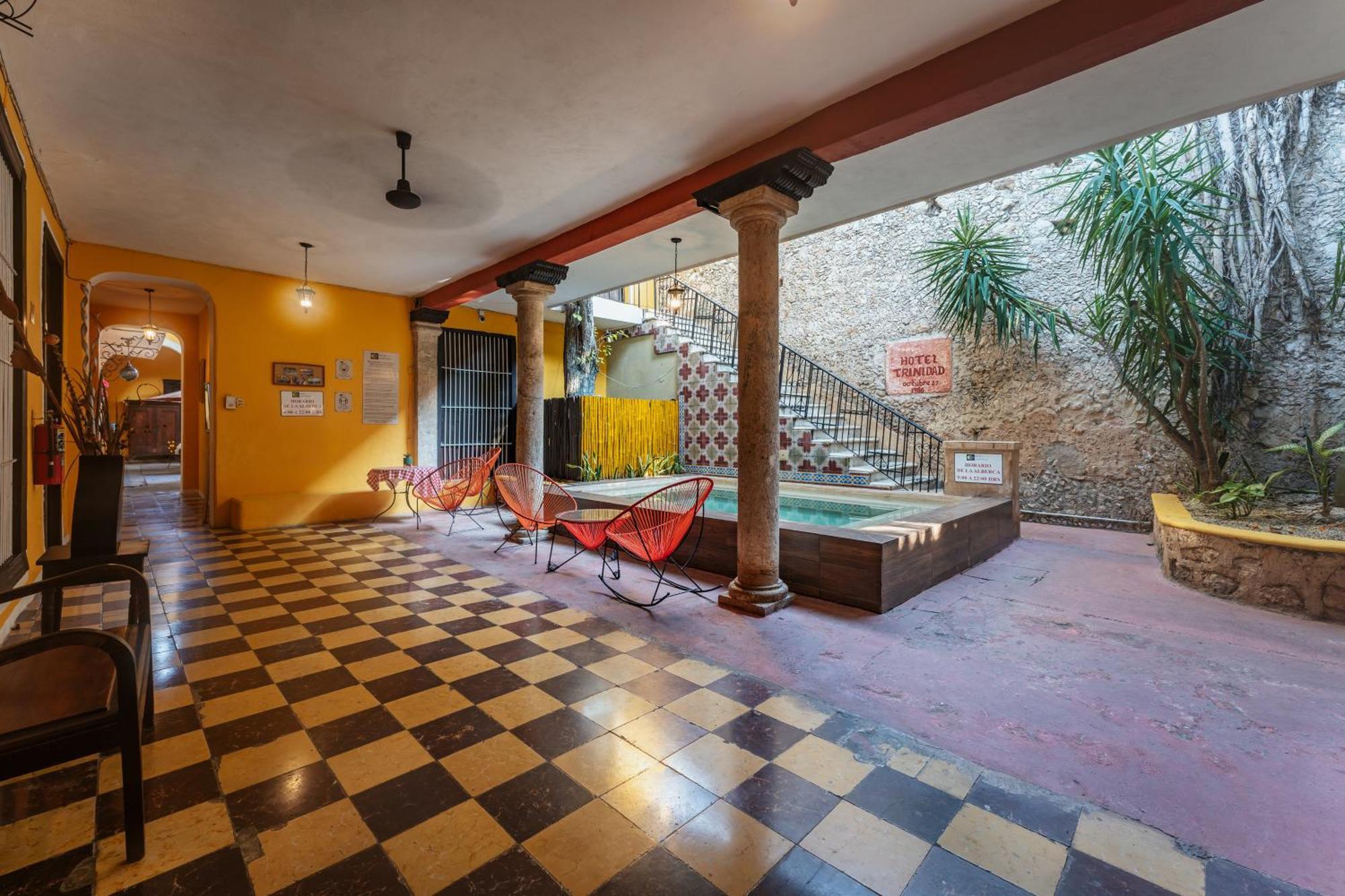 Hotel Santiago Merida Bagian luar foto